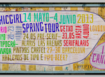 my typographic spring tour